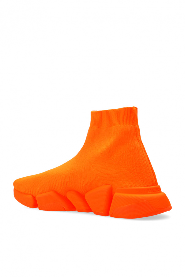 Balenciaga orange clearance speed trainers